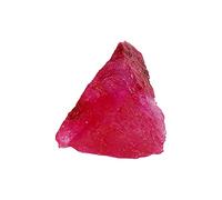 REAL-GEMS Genuine Pure Natural Ruby Rough Stone 10.00 Ct Certified Uncut Ruby Red Ruby Healing Crystal Loose Gemstone