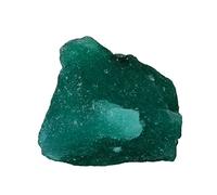 REAL-GEMS Loose Natural Green Emerald 20 Ct. Certified Raw Rough Loose Gemstone AXF-740