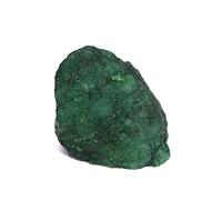 Real Gems Natural Green Emerald Raw Crystal Chunk, Certified Emerald 1 Piece 12.00 Ct Rough Gemstone, Healing Crystal and Stone