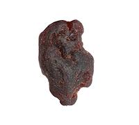 REAL-GEMS Rare Red Garnet Healing Crystal 12.03 Ct Natural Raw Lapidary Cabbing Rough Garnet Schorl Gem