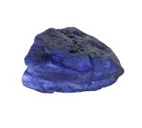 REAL-GEMS Raw Blue Sapphire Natural Rough 1600 CT Healing Crystal Blue Sapphire Loose Gemstone, L, Gemstone, blue sapphire