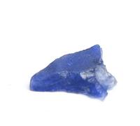 Real Gems Raw Blue Sapphire Natural Stone, Certified Rough Sapphire 3 Ct Loose Gemstone for Jewelry