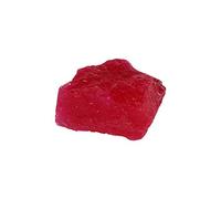 REAL-GEMS Ruby: Red, 8.5 Ct, Rough, Uncut, Untreated, Loose Gemstone