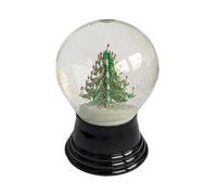 Real Glass Snow Globe - Almost Like Real Snow Motif: Christmas Tree, 8 cm