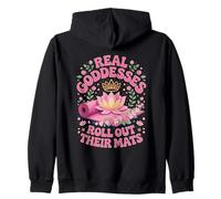 Real Goddesses Roll Out Their Mats Zip Hoodie