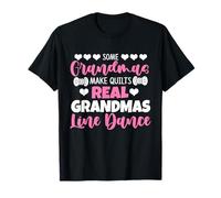 real grandmas dancing for a country fan line dance T-Shirt