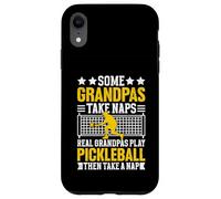 Real Grandpas Play Pickleball Then Take a Nap Case for iPhone XR