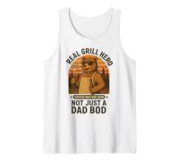 Real Grill Hero Not Just a Dad BOD BBQ Legend Tank Top