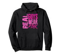 Real Guys Wear Pink Masculinity Expression Pullover Hoodie