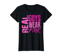 Real Guys Wear Pink Masculinity Expression Value Graphic T-Shirt