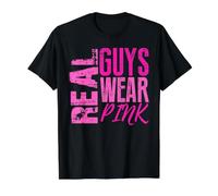 Real Guys Wear Pink Masculinity Expression Value Graphic T-Shirt