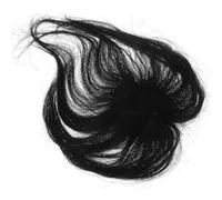 Real Hair Clip on Topper for Women, Black, Natural Look | Comfortable to Wear, Easy to Remove and Use, Elegant Style, Adult Women, Clip on Design