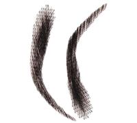 Real Hair Eyebrows - Pair of Natural Looking Fake Eyebrows, Handmade Human Hair Strips | Reusable Self-Adhesive Design, Theatrical Productions Soft Texture Finish, Realistic Eyebrow Enhancement for