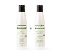 Real Hair Wigs Care Set Shampoo 200 ml + Balm 200 ml Dening Hair Belle Madame for Real Hair Wigs, Hair Extensions, Bondings, Toupees