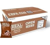Real Hand Cooked Potato Crisps With Bags Of Character (48 x 35g, Roast Ox)