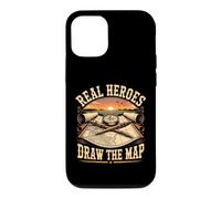 Real Heroes Draw the Map Cartographer Mapmaker GIS Case for iPhone 12/12 Pro