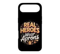 Real Heroes Wear Aprons Culinary Chef Cooking Kitchen Case for iPhone Air