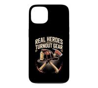 Real Heroes Wear Turnout Gear Firefighter Firefighting Case for iPhone 13