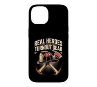 Real Heroes Wear Turnout Gear Firefighter Firefighting Case for iPhone 14