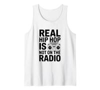 Real Hip Hop is Not On The Radio Tank Top