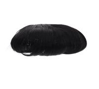 Real Human Hair Men's Wig Topper for Daily Wear Black Short | Natural Feel, Lightweight Comfort, Baldness Solution, Versatile Wear, for Men and Guy in Different Settings