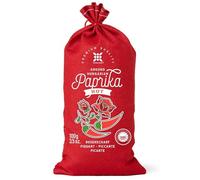 Real Hungarian Paprika (HOT, 100g) Imported from Kalocsa, Hungary, Amazing Color, Great Taste, in Traditional Canvas Bag