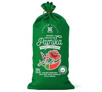 Real Hungarian Paprika (SWEET SMOKED, 100g) Imported from Kalocsa, Hungary, Amazing Color, Great Taste, in Traditional Canvas Bag