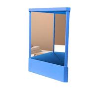 Real Image Non-reverse Mirror, True Non Reversing - True Mirror Dressing Table, To See Oneself In A More Realistic And Authentic Way For Modeling, Makeup, Haircuts And Beauty
