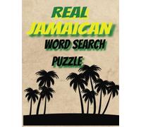 Real Jamaican Word Search Puzzle: Jamaican Word Search Puzzle for Adults