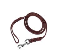 Real Leather Dog Leash Leather Braided Dog Training Leash Lead Best for Medium Large Dogs(A,1.2 * 130CM)