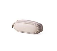 Real Leather Double Twin Pair Unisex Glasses Case