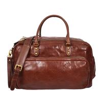 Real Leather Holdall Large Size Travel Duffle Organiser Bag Talbot Brown House of Leather Brown Large
