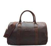 Real Leather Holdall Travel Duffel Bag Adel Tan House of Leather Brown Large