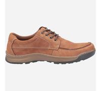 REAL LEATHER - Hush Puppies Mens Tucker MEMORY FOAM Lace Up Smart Comfort Shoes