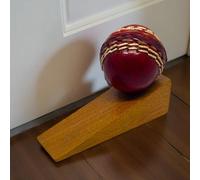 Real Leather Mini Cricket Ball Door Stop