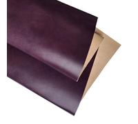 Real Leather Sheets | Full Grain Tooling Leather | 1.3-1.5mm Thick | Cowhide Leather Sheet for Leathercrafts, Repairing and Home Decor by Kozmo (Oxblood Oil-Tanned, 12" X 12")