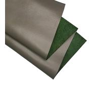 Real Leather Sheets | Full Grain Tooling Leather | 1.3-1.5mm Thick | Cowhide Leather Sheet for Leathercrafts, Repairing and Home Decor by Kozmo (Fossil Grey - Litchi Embossed, 12" X 24")