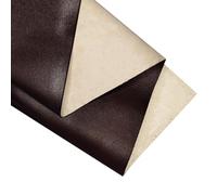 Real Leather Sheets | Full Grain Tooling Leather | 1.8-2.0mm | Thick Cowhide Leather Sheet for Leathercrafts, Repairing and Home Decor by Kozmo (Chocolate Brown, 6" X 12")