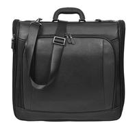 Real Leather Suit Carrier Large Size Travel Bag Garment Carrier Narok Black House of Leather Black Large