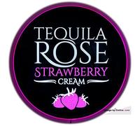 Real Led Neon Light Sign Custom Tequila Rose Strawberry Cream Logo Handmade Led Tube For Man Cave Wall Decor PVC 14"x17"