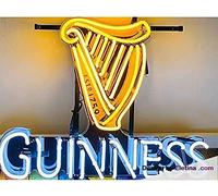 Real Led Neon Light Sign S 20x24inch Guinness's Harp Lamp With Hd Vivid Printing Tech Artwork A120ghvvd Handmade Led Tube For Man Cave Wall Decor PVC 14"x17"