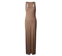 REAL LIFE FASHION LTD New Womens Muscle Racer Shaped Back Sleeveless Round Scoop Dresses Ladies Vest Long Stretch Maxi Plain Dress Summer Wear Maxi Dress Plus Size