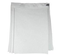 REAL LIFE FASHION LTD. Women Back Pleated Back Pleated Skirt Ladies School Uniform Netball Gym Kilt PE Skirt#(White Back Pleated Skirt#28 Waist#Womens)