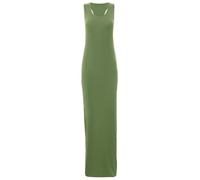 REAL LIFE FASHION LTD Women Racer Muscle Back Maxi Sleeveless Jersey Long Dress Ladies Summer Fashion Outdoor Party Dress Street Wear Long Casual Dress
