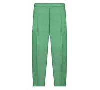 REAL LIFE FASHION LTD Women’s 3/4 Elasticated Waist Capri Trousers Slim Fit Cropped Pants Ladies 2 Pockets Stretchy Office Formal Wear Plain Pants Summer Trousers Plus Size UK 8-24 Pale Green