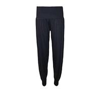 REAL LIFE FASHION LTD Womens Cuffed Bottom Baggy Harem Ali Baba Trousers Navy