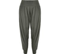 REAL LIFE FASHION LTD Womens Cuffed Bottom Baggy Harem Ali Baba Trousers#(Charcoal Plain Harem Trouser#UK 12-14#Womens)