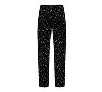 REAL LIFE FASHION LTD Womens Floral Print Trouser Ladies Straight Leg Trouser Elasticated Waist Stretchy Fancy Party Full Length Pants UK Plus Size UK 14-28