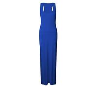 REAL LIFE FASHION LTD Womens Racer Back Vest Top Ladies Racer Muscle Back Jersey Long Summer Maxi Dress Royal Blue