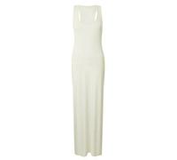 REAL LIFE FASHION LTD Womens Racer Muscle Back Maxi Dress Ladies Sleeveless Long Jersey Suit Summer Casual Wear Outdoor Long Racer Back Wardrobe Party Wear Long Maxi Top Plus Size UK 8-26 Cream